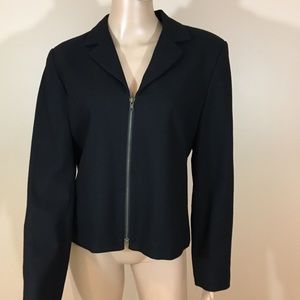 Harvé Bernard women JACKET zipper size 8